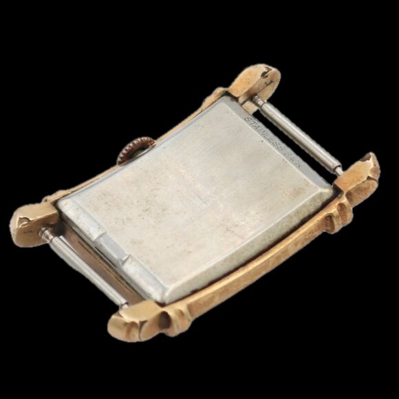 Vintage 23mm Wittnauer Sunburst 17j Men's Mechanical Wristwatch AXA 84/1 Revue - Picture 4 of 6